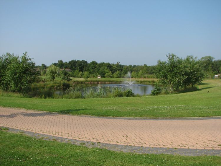 Archieffoto van golfbaan Appelscha.