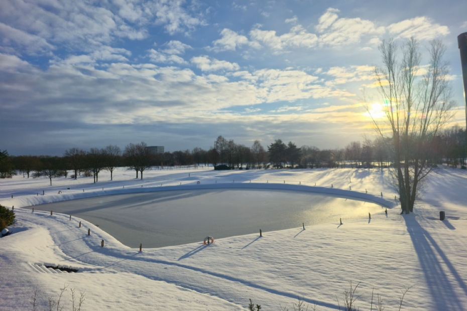Best Golf is net gestart op Instagram om sfeerbeelden, updates over de baan en alles wat er speelt bij Best Golf te delen. Het eerste beeld is dit winterplaatje om aan te kondigen dat de baan gesloten is.